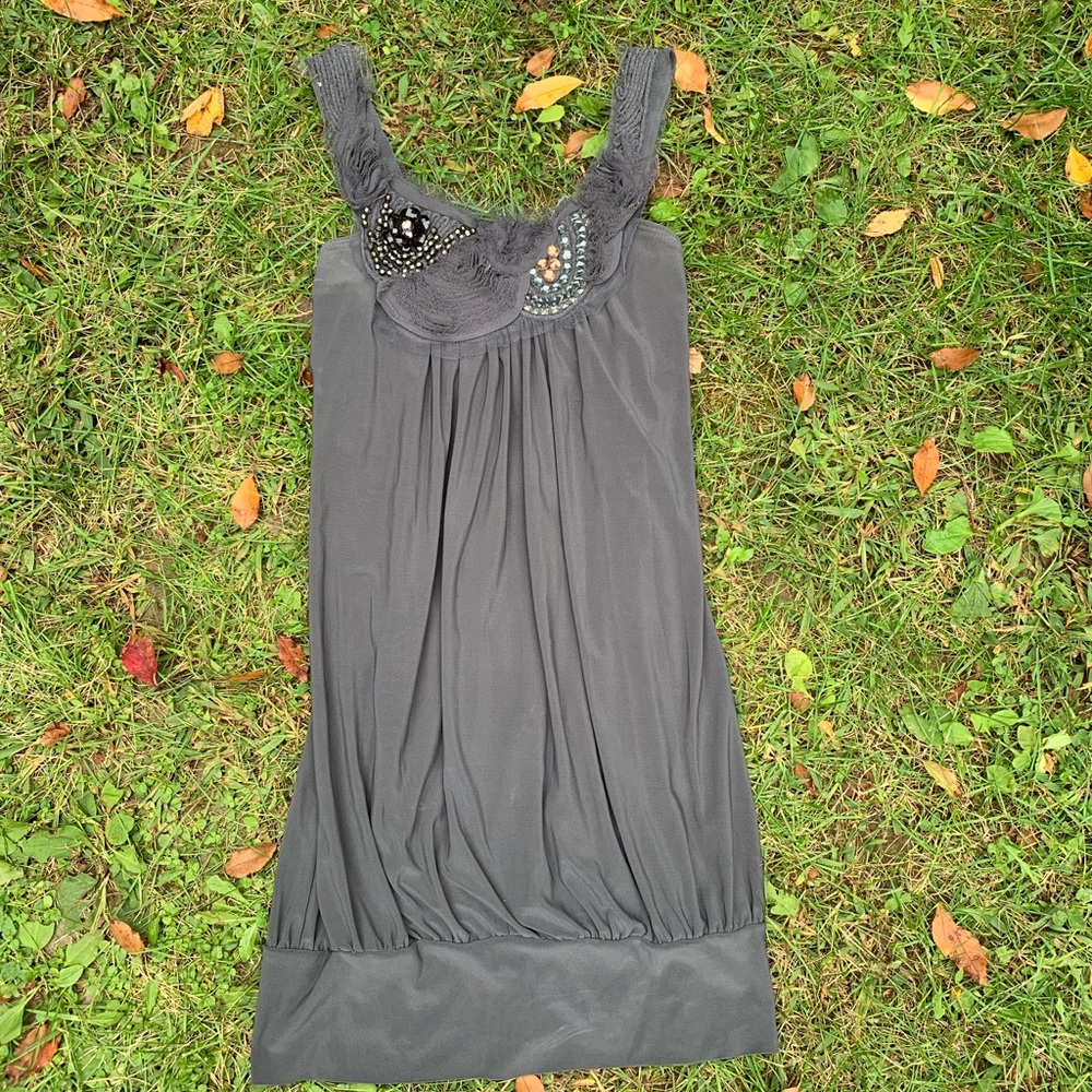Gray dress